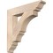 Ekena Millwork Balboa Traditional Smooth Bracket, Douglas Fir, 3 1/2"W x 20"D x 20"H BKT04X20X20BOA01SDF - alternate 1